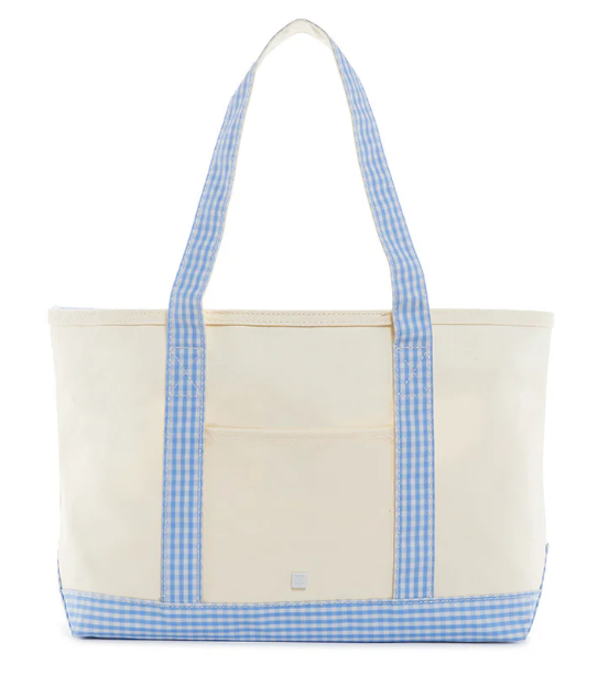 Coated Canvas Tote- Medium
