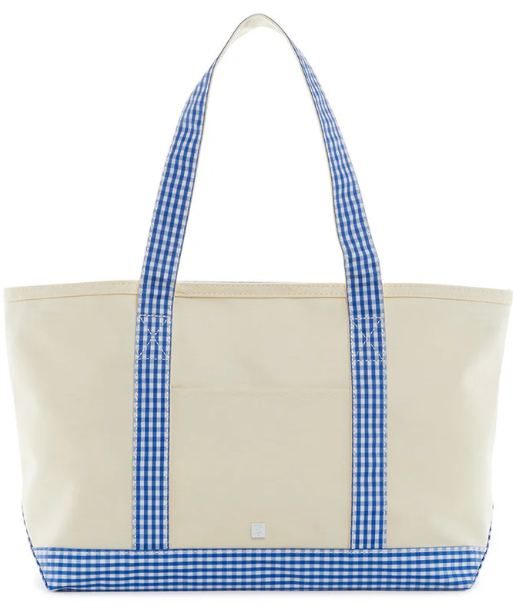 Coated Canvas Tote- Medium