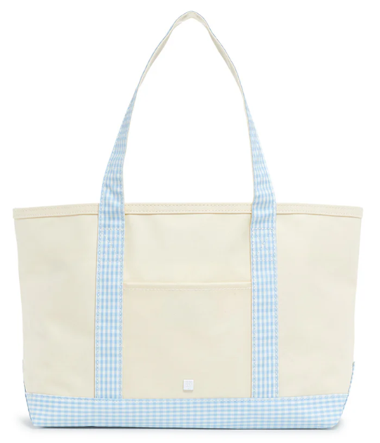 Coated Canvas Tote- Medium