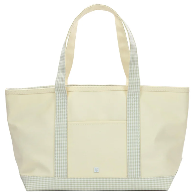 Coated Canvas Tote- Medium