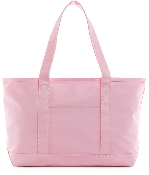 Coated Canvas Tote- Medium