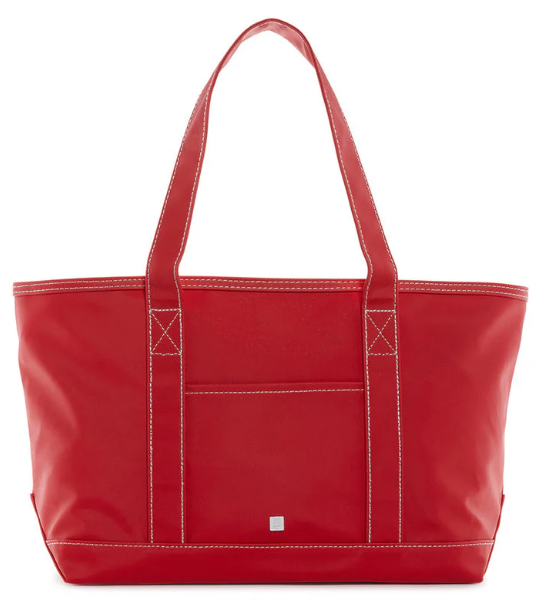 Coated Canvas Tote- Medium