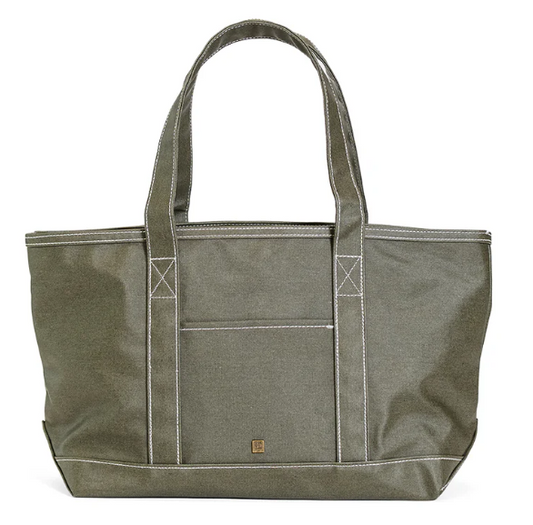 Coated Canvas Tote- Medium