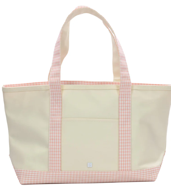 Coated Canvas Tote- Medium