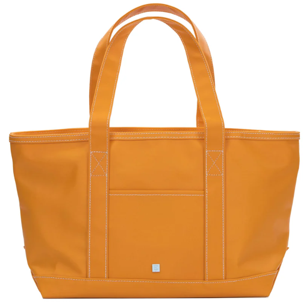 Coated Canvas Tote- Medium